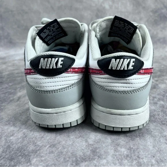 Nike Dunk Low SE Lottery Pack Mens Sz 8 Gray White DR9654-001 Sneaker - Picture 7 of 12